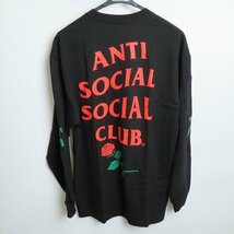 ☆【未使用】ANTI SOCIAL SOCIAL CLUB/アンチソーシャルソーシャルクラブ ローズ 長袖Tシャツ XL /LPL_画像2