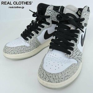 NIKE/ナイキ AIR JORDAN 1 HIGH OG GS WHITE CEMENT エアジョーダン1 ホワイトセメント FD1437-052 24 /080