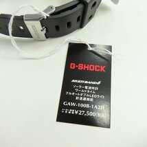 【未使用】G-SHOCK/ジーショック ビッグケース タフソーラー マルチバンド6 GAW-100B-1A2JF /000_画像6