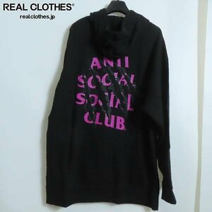 ☆【未使用】ANTI SOCIAL SOCIAL CLUB/アンチソーシャルソーシャルクラブ 爪痕 プルオーバーパーカー XL /060