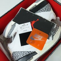 NIKE/ナイキ Air Jordan 3 Retro/エアジョーダン ホワイト セメント リマインジド DN3707-100/26 /080_画像9