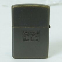 ZIPPO/ジッポー Marlboro ADVENTURE TEAM マルボロ コンパス メタル貼り 古美仕上げ 1997年製 /LPL_画像2