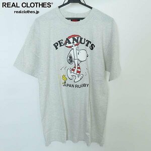 ☆【未使用】CANTERBURY peanuts/カンタベリー ピーナッツ Tシャツ スヌーピープリント RA37881/L /LPL