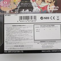 【未使用】VOX/ヴォックス amPlug アンプラグ AP-MIO Mio Akiyama for Bass/ベース用 けいおん！ 秋山澪モデル /000_画像4