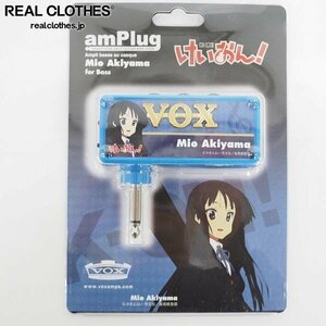 【未使用】VOX/ヴォックス amPlugアンプラグ AP-MIO-BL Mio Akiyama for Bass/ベース用けいおん！秋山澪モデル ブルー /000
