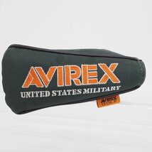 AVIREX/アヴィレックス ゴルフ ピンタイプ マグネット式 パター用ヘッドカバー カーキ迷彩柄 /000_画像4