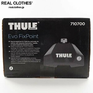 【未開封】THULE/スーリー 710700 Evo Fix Point/エヴォ フィックス ポイント Thule Evoベースキャリアシステム用 /060