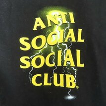 ☆ANTI SOCIAL SOCIAL CLUB/アンチソーシャルソーシャルクラブ イナズマプリント半袖Tシャツ XL /LPL_画像4