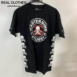 ☆【未使用】 mastermind JAPAN ×STUSSY/マスターマインドジャパン×ステューシー 半袖Tシャツ M /LPL