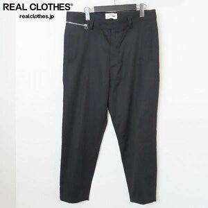 OAMC/オーエーエムシー Cropped Zip Pant ウェスト/裾ジップ装飾スラックスパンツ I024467/33 /060