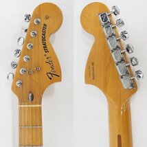 ★Fender Mexico/フェンダー メキシコ 70s Stratocaster/ストラトキャスター エレキギター 1999年製 ハードケース付 同梱×/170_画像3