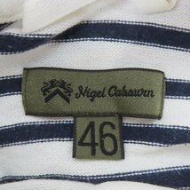 ☆Nigel Cabourn/ナイジェルケーボン ボーダー 胸ポケットTシャツ/ポロシャツ 2点セット /060_画像4