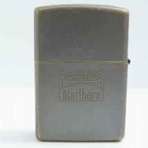 ZIPPO/ジッポー Marlboro ADVENTURE TEAM マルボロ コンパス メタル貼り 古美仕上げ 1997年製 /LPL_画像2