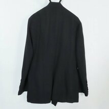 ☆Yohji Yamamoto POUR HOMME/ヨウジヤマモト プールオム 21AW ウール スタンドアーミージャケット コート HX-J06-101/2 /080_画像2