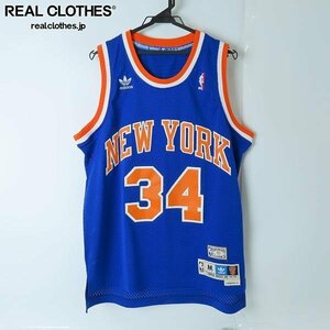 ☆adidas/アディダス NBA New York Knicks #34 OAKLEY ユニフォーム M /LPL