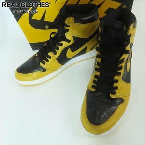 NIKE/ナイキ AIR JORDAN 1 RETRO HIGH OG POLLEN/エア ジョーダン 1 レトロ ハイ オリジナル パラン 555088-701/29 /080