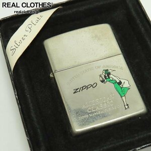 ZIPPO/ジッポー WINDY/ウィンディ シルバープレート 1995年製 /LPL