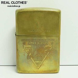 ZIPPO/ジッポー SOLID BRASS/ソリッドブラス 1932-1988 AMERICA/USA 1988年製 /LPL