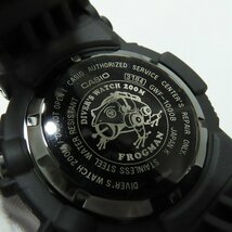 【ジャンク】G-SHOCK/Gショック FROGMAN フロッグマン ソーラー電波 GWF-1000B-1JR /000_画像5