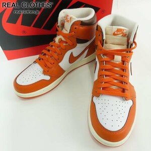 NIKE/ナイキ WMNS AIR JORDAN 1 RETRO HI OG Starfish/エアジョーダン 1 スターフィッシュ DO9369-101/27.5 /080