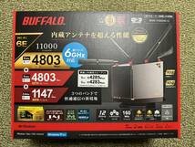 【開封済：未使用品】バッファロー(BUFFALO) WXR-11000XE12 Wi-Fi 6E対応ルーター フラッグシップモデル_画像1