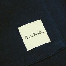 新品 1円～ 秋春 ポールスミス ジョガーパンツ アーティストストライプ LL 紺 ストレッチスムース Paul Smith メンズ 【B2506a】_画像5