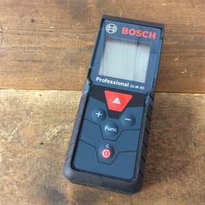 ●【TH-0173】中古品 BOSCH ボッシュ レーザー距離計 GLM40【レターパックプラス・送料全国一律520円可】