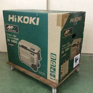 【TH-0372】未使用 HiKOKI ハイコーキ コードレス冷温庫 UL18DC WMG