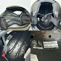 tu117 SHOEI J-FORCE3 ジェットヘルメット Sサイズ ※中古_画像6