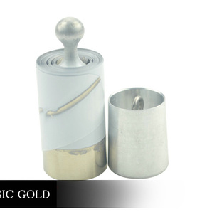 送料無料! 金属製バニシングケーン 白 新品 激安 マジック 手品 gold