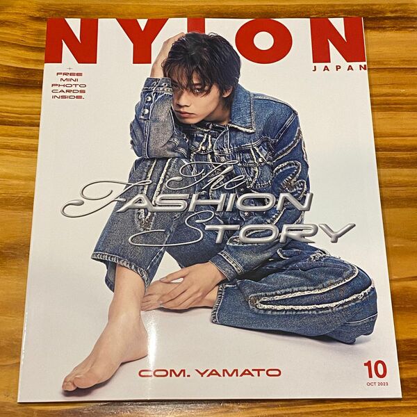 新品 NYLON 2023 10月 コムドット やまと ミニカード付