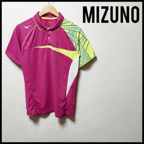 MIZUNO　ミズノ　メンズ　Ｍサイズ　テニスウェア　シャツ　半袖