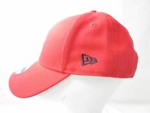 美品 ニューエラ New Era × HOUSTON ROCKETS ロケッツ NBA バスケットボール 帽子 キャップ O 赤 レッド_画像2