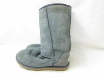 中古 アグ UGG オーストラリア ムートンブーツ クラシック トール 5815 24cm 紺 ネイビー レディース_画像2