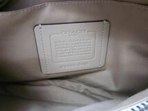 中古 コーチ COACH バッグ ボディバッグ ウエストバッグ C4137 白 ホワイト メンズ_画像8