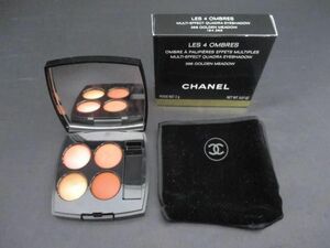 残9割 シャネル CHANEL レ キャトル オンブル 368 ゴールデン メドウ アイシャドウ