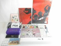 良品 フィラ FILA × BTS 防弾少年団 コラボ ポスター ファイル ヘッドバンド 等 まとめ 新品含む_画像1