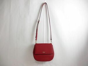 良品 ケイトスペード kate spade バッグ ショルダーバッグ レザー PXRU6912 赤 レッド レディース