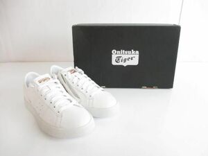 未使用 オニツカタイガー Onitsuka Tiger スニーカー 1183A568 タグ付き 22.5cm 白 ホワイト レディース