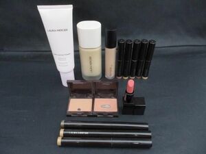 中古 コスメ ローラ メルシエ laura mercier キャビアスティック アイカラー ローズゴールド 等 12点 ファンデーショ