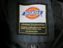 中古 ディッキーズ Dickies ジャケット ハイネック ジップアップ 中綿 LL 紺 ネイビー メンズ_画像3