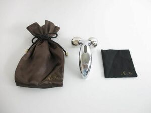 中古 MTG リファカラット ReFa CARAT 美容 美顔ローラー マイクロカレント プラチナムコート 防水