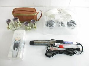 中古 ミーゼ デュアルフォース MS-21/クレイツイオン ヘアアイロン/マーシャル フェイスピュア 美顔器等4点 美容機器