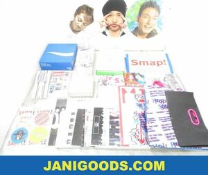 SMAP グッズセット トートバッグ/ペンライト/パンフレット 等 Pop Up! SMAP LIVE!/LIVE TOUR 2012 GIFT of SMAP 含む