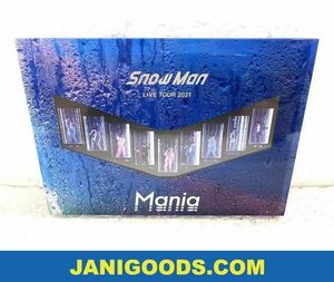 Snow Man Blu-ray LIVE TOUR 2021 Mania 通常盤 初回スリーブ仕様 【美品 同梱可】ジャニグッズ