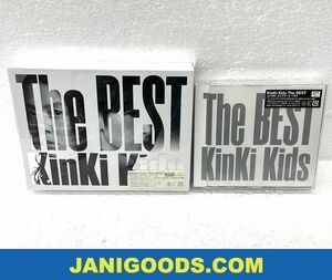 KinKi Kids CDセット The BEST 初回盤/通常盤 初回プレス 2点 未開封 【美品 同梱可】ジャニグッズ