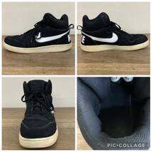 NIKE COURT BOROUGH MID ナイキ コートバーロウミッド 30cm スニーカー ゆうパック100サイズ発送_画像6