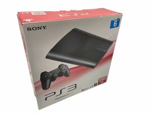 中古美品 PlayStation3 250GB チャコールブラック(新薄型PS3本体・CECH-4000B ) PS3 SONY ソニー 動作確認済み
