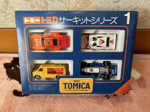 トミカ　サーキットシリーズ1 絶版　当時物　ランチア　ストラトス　シボレー　シェビーバン　ポルシェ　935ターボ　タイレル　P34フォード