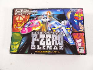 51/Ω625★GBA（ゲームボーイアドバンス）ソフト★F-ZEROCLIMAX★中古品・動作確認済み